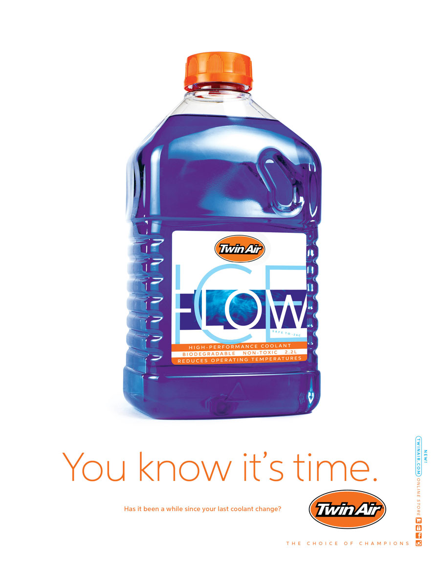 Twin Air IceFlow magazine ad